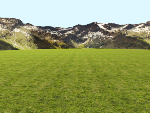 Mobile Mountain Background Pack Lowpoly Game-Ready Mobile 3D Model