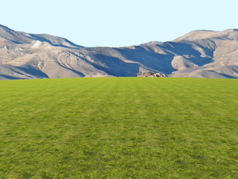 Mobile Mountain Background Pack Lowpoly Game-Ready Mobile Modèle 3D