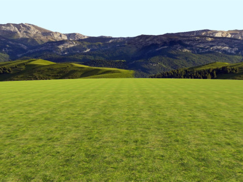 Mobile Mountain Background Pack Lowpoly Game-Ready Mobile Modelo 3D