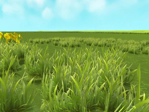 Grass Plants Mega Pack Shader Mobile Ready Unity Unreal Engine CG Textures