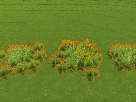 Grass Plants Mega Pack Shader Mobile Ready Unity Unreal Engine CG टेक्स्चर्स