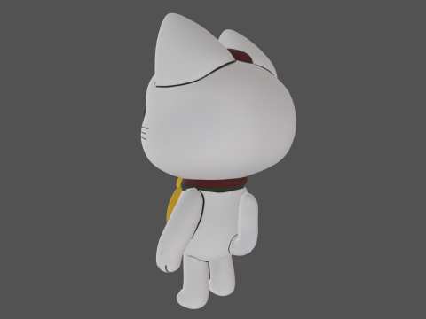 Turbo Granny Dandadan Cat Modelo 3D