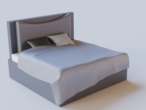 Bed 3D Model