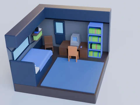 Super room 3D Model