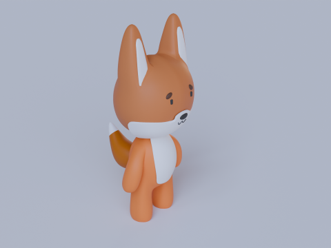 Fox 3D 模型