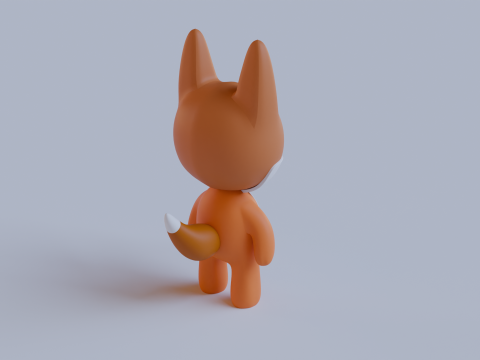 Fox 3D 模型