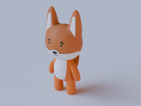 Fox 3D 模型
