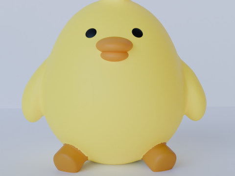 Chick 3D Модель