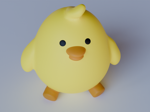 Chick 3D Модель