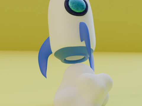Rocket 3D Model
