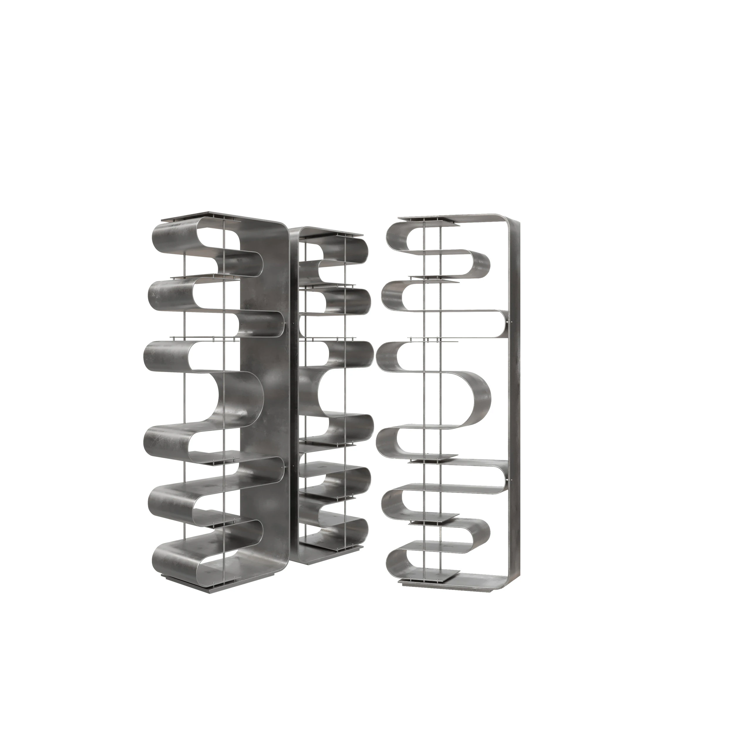 NameDune the Bookcase 3D Model .c4d .max .obj .3ds .fbx .stl .blend