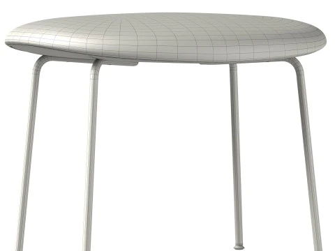 Bensen-Otto Stool 3D Model