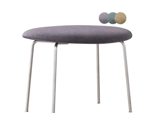 Bensen-Otto Stool 3D Model