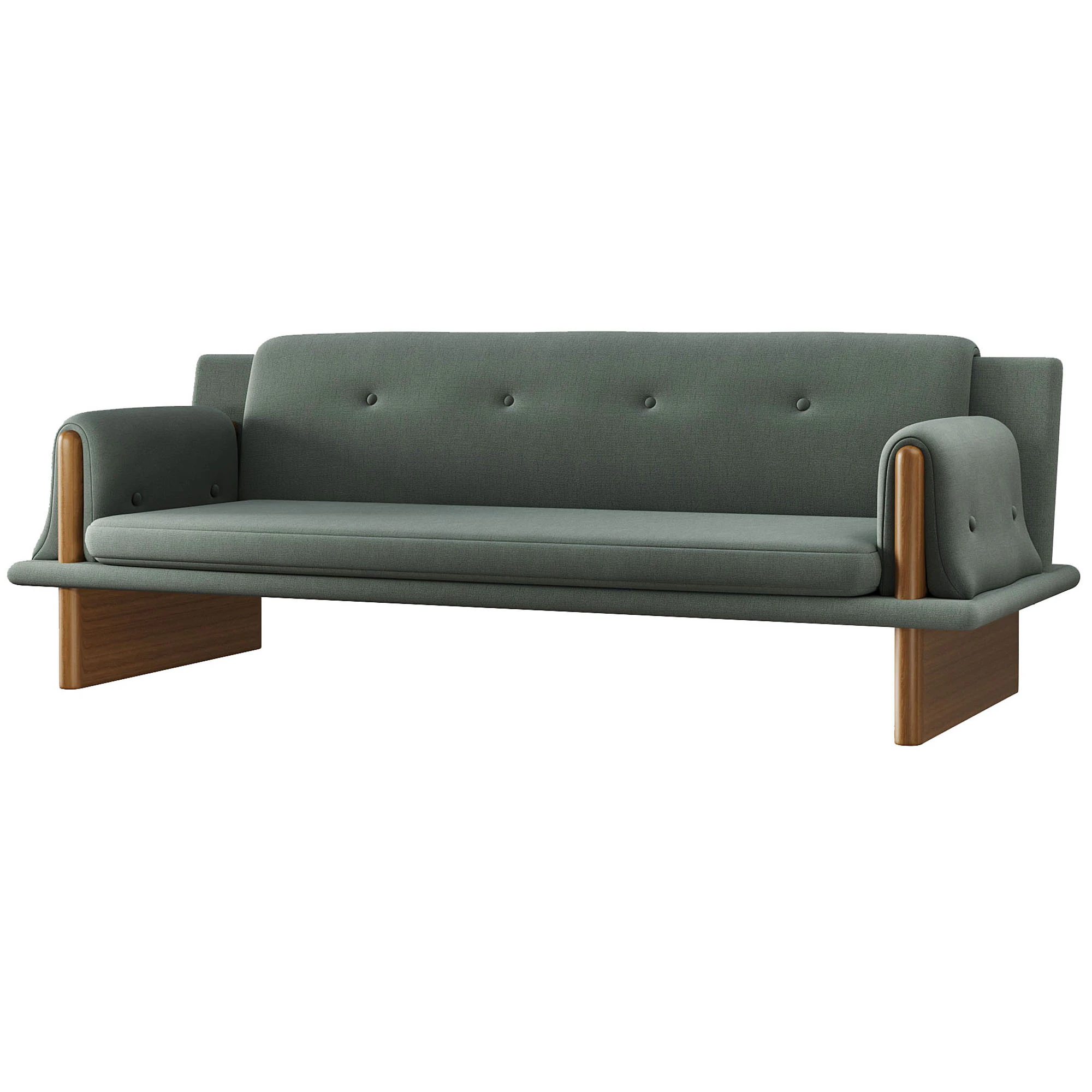 Kafine Sofa 3D Model .c4d .max .obj .3ds .fbx .stl .blend 
