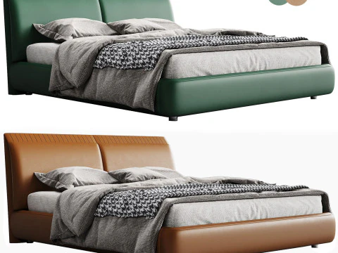 ALBERTA bed By GAME Bed 3D Model