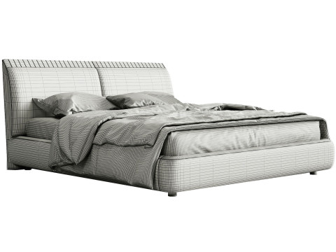 ALBERTA bed By GAME Bed 3Dモデル