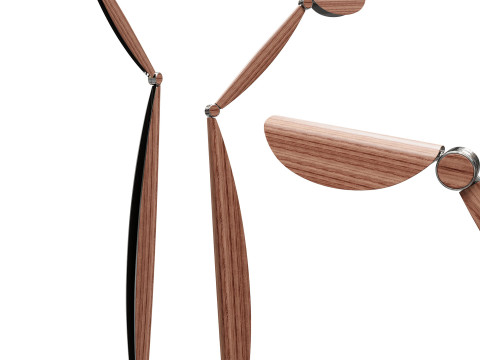 OISEAU Floor lamp 3D Модель