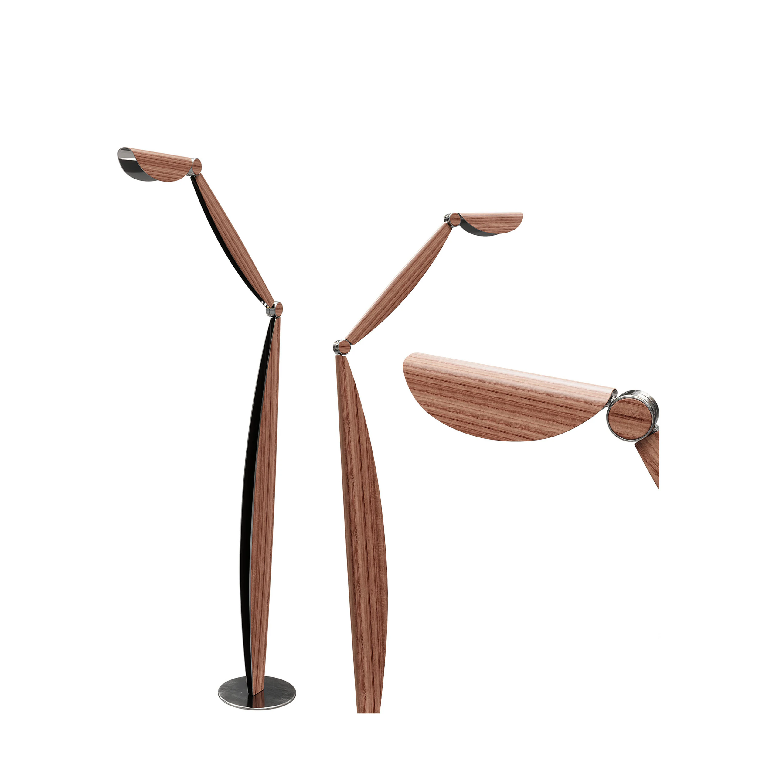 OISEAU Floor lamp 3D Model .c4d .max .obj .3ds .fbx .stl .blend 
