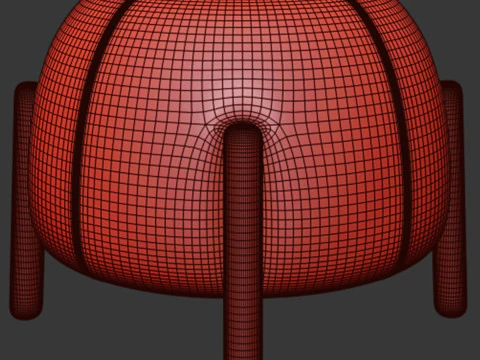 Wovenbyrd Mayfair 스택형 오토만 3D 모델