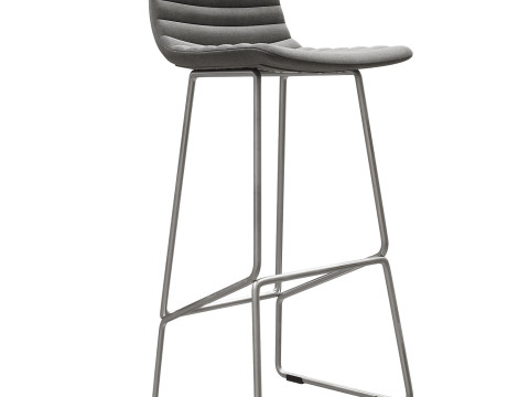 Heel Stool Chair By Bar Chair 3D Модель