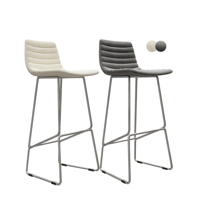 Heel Stool Chair By Bar Chair 3D Модель .c4d .max .obj .3ds .fbx .stl .blend 