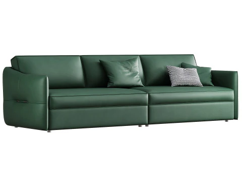 Italian minimalist sofa 3D Model