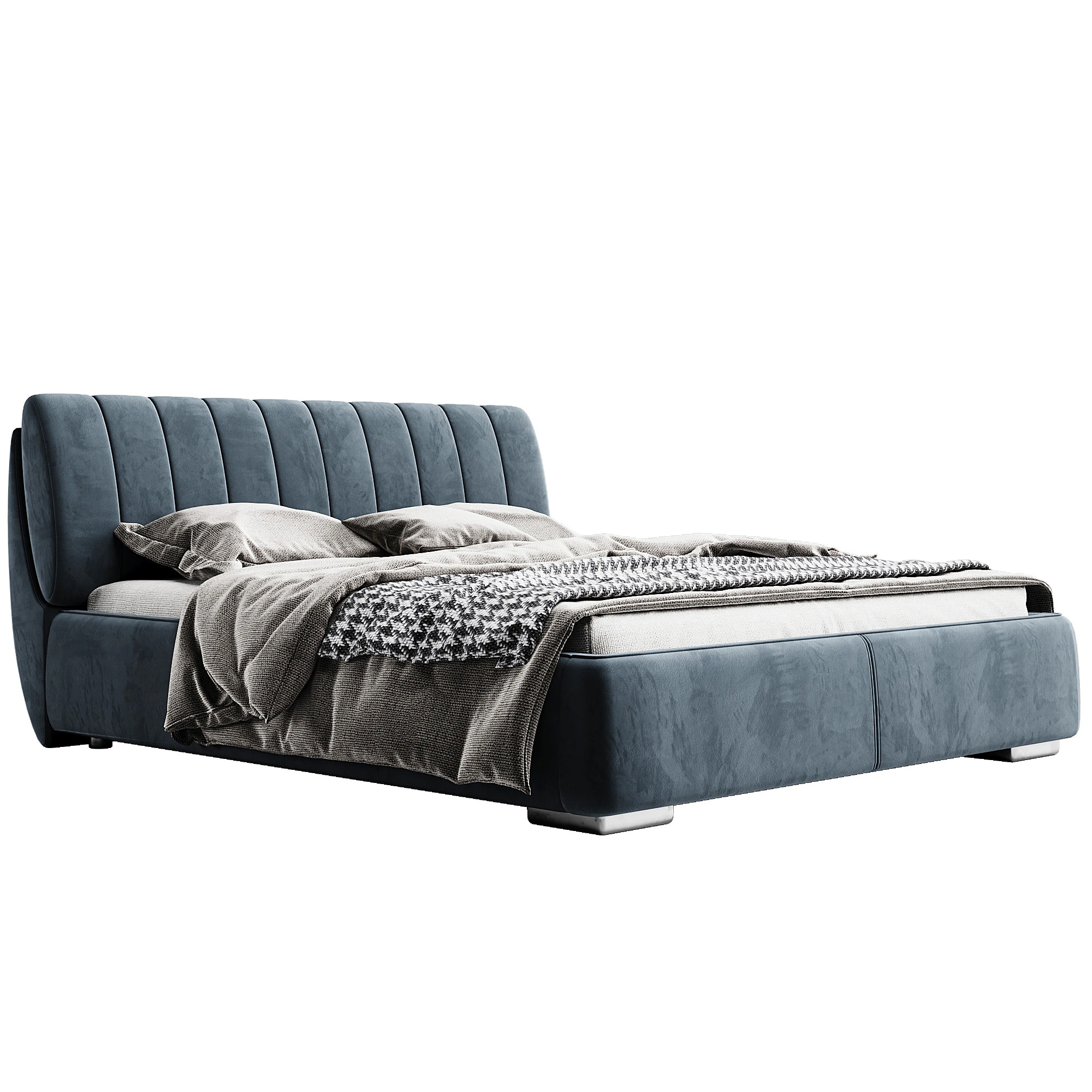 Bed by Voodi Bern must 3D Model .c4d .max .obj .3ds .fbx .stl .blend 