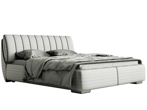 Bed by Voodi Bern must 3D 모델