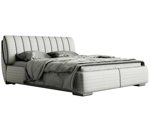 Bed by Voodi Bern must 3D Model