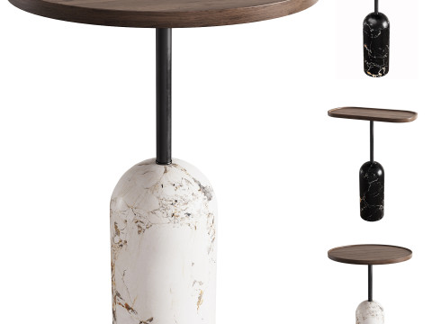 Round coffee table By Porada 3D-Modell
