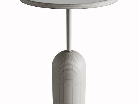 Round coffee table By Porada 3Dモデル