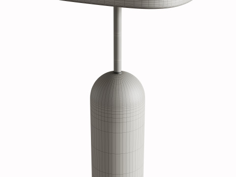 Round coffee table By Porada 3Dモデル