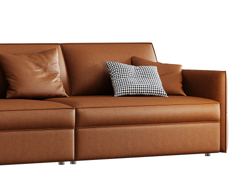 Italian minimalist sofa Modelo 3D