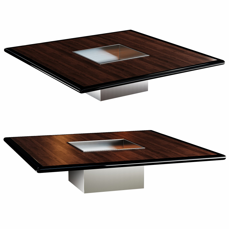 Helen square coffee table 3D Model .c4d .max .obj .3ds .fbx .stl .blend 