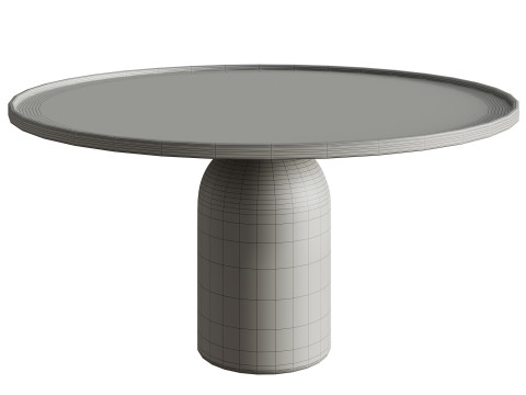 EKERO XL ROUND 80 By coffee table Modelo 3D