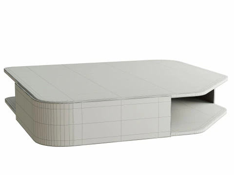 Diagramma quadrate Coffee Tables 3D Model