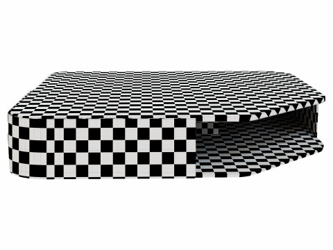 Diagramma quadrate Coffee Tables 3D Model