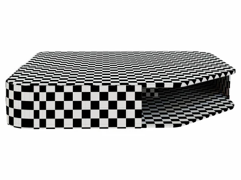 Diagramma quadrate Coffee Tables 3D Model