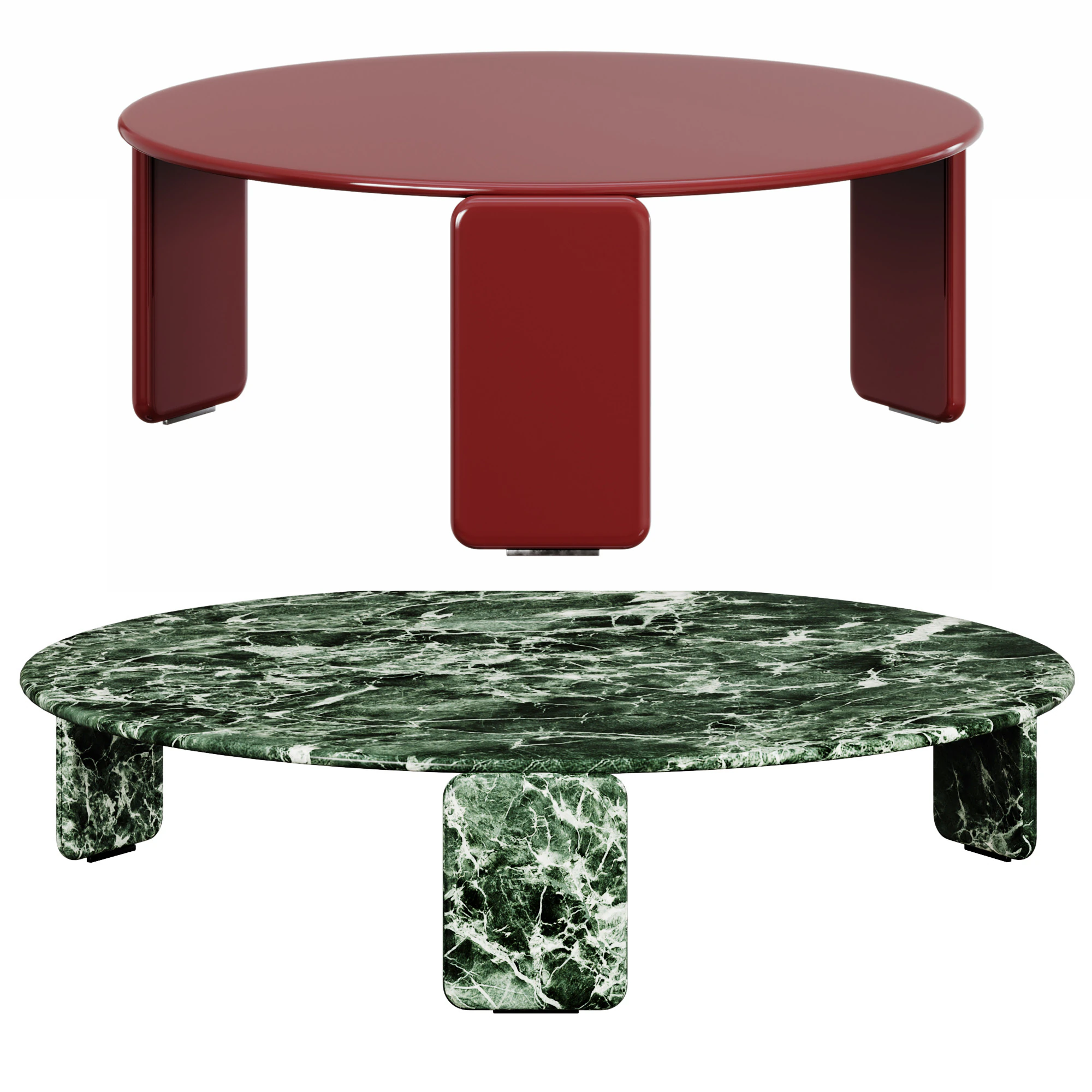 Mesa de centro redonda Drake Modelo 3D .c4d .max .obj .3ds .fbx .stl .blend 