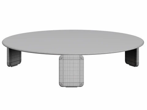 Mesa de centro redonda Drake Modelo 3D