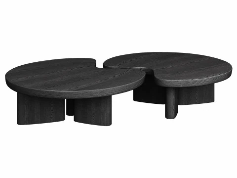Mesa de centro pequena ERNEST By Poliform-01 Modelo 3D