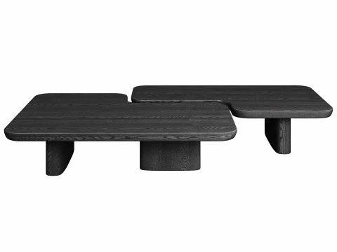ERNEST Small Tea Table By Poliform-02 3D Model