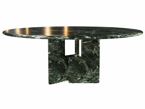 Nico Round dining table 3Dモデル