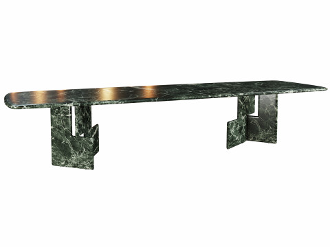 Nico Square dining table 3Dモデル