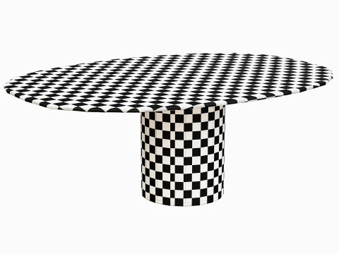 Tavolo da pranzo Rayan Modello 3D