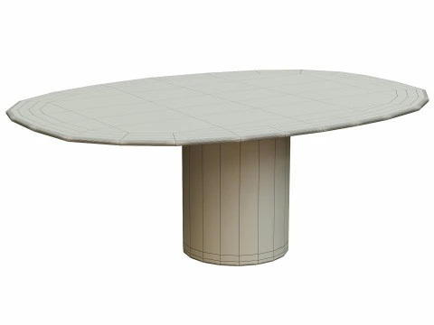 Tavolo da pranzo Rayan Modello 3D