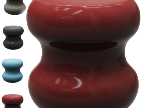 TOY Stool By HC28 3D Model