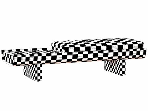 PANCA PILOTIS Modello 3D