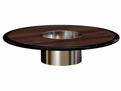 Helen round coffee table 3D Model