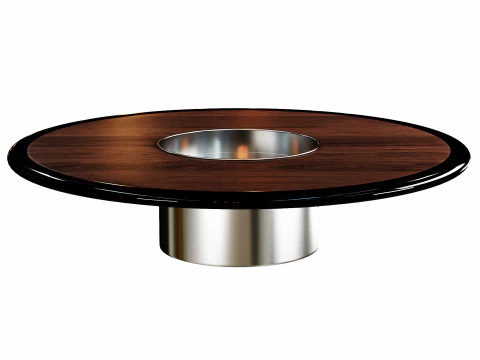 Helen round coffee table 3D Model